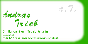 andras trieb business card
